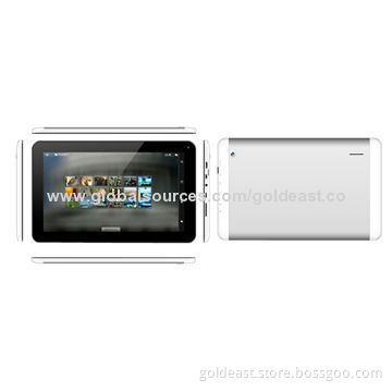 10.1-inch Tablet PCs/MIDs, WVGA Capacitive Touch Screen 1,024x600P, MTK8382, 1GB DDR3+8GB NAND Flash